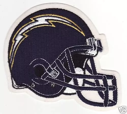 1988-2006 San Diego Chargers Nfl Football Vintage 4.75" Helmet Logo Team Patch