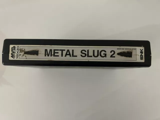 Cartucho de carro original Metal Slug 2 - Neo Geo MVS SNK