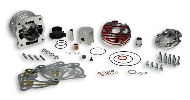 CILINDRO MALOSSI TESTA ROSSA 94cc D.52 per motore RC-ONE PIAGGIO ZIP SP - AEROX