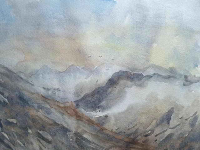 North Wales Watercolour Painting - By Daniel Nichols