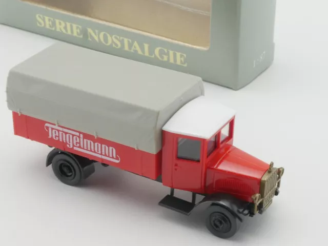 Roskopf 1033 nostalgia Mercedes L5 truck Tengelmann packaging 1611-21-69