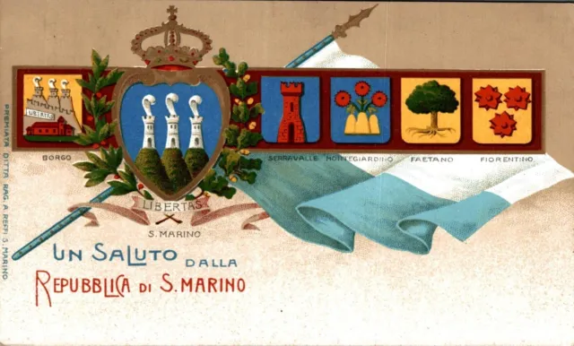 R. San Marino premiata ditta Rag. A. Reffi F. piccolo non spedita