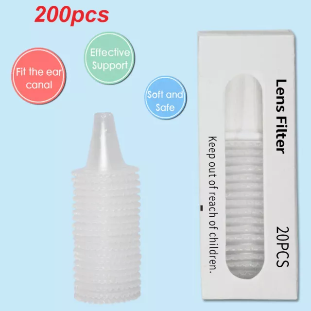 200 For Braun Probe Cover Thermoscan Replacement Len Ear Thermometer Filter Cap