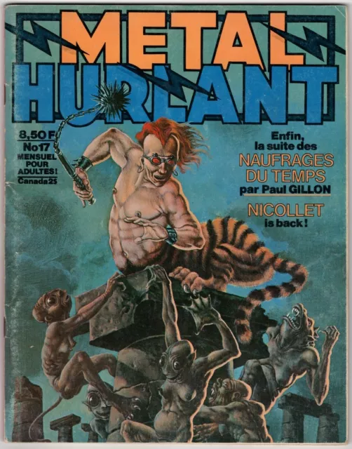 Metall Hurlant #17. Mai 1977. FRANZÖSISCHE Sprache. Sehr guter Zustand/fn. Ab £6*