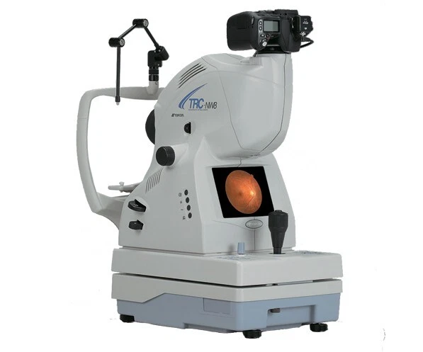 Topcon TRC-NW8F Non-Myd Retinal Camera with Imagenet 5 Color/Red-Free/FA