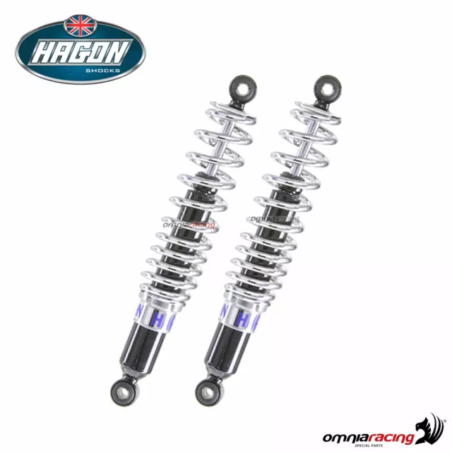 Paire de amortisseurs arrière Hagon pour Honda VF1100/C Magna V65 1983>1986