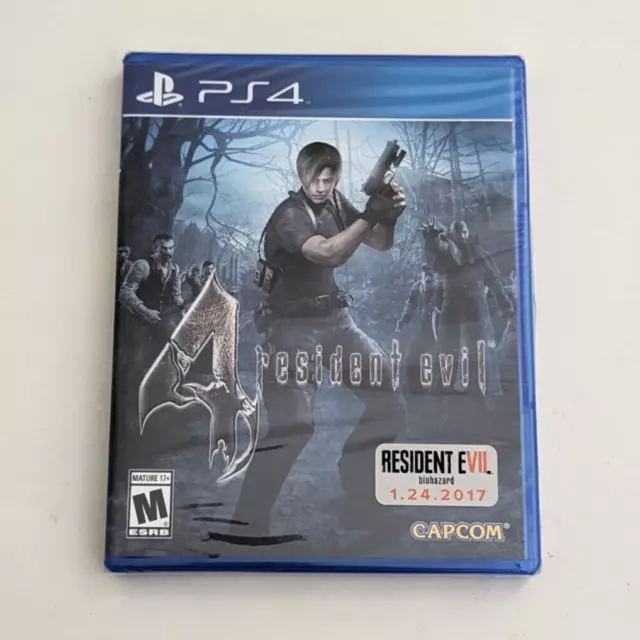 Resident Evil 4 REMAKE - Sony PlayStation 4 / PS4 - Brand NEW Factory  Sealed