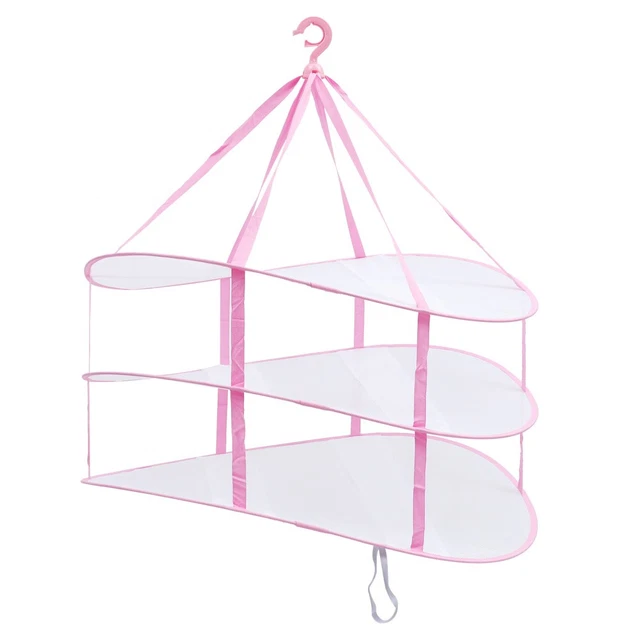 LAUNDRY BASKET FOLDABLE Portable Clothes Dryer Rack Drying Racks for £ ...