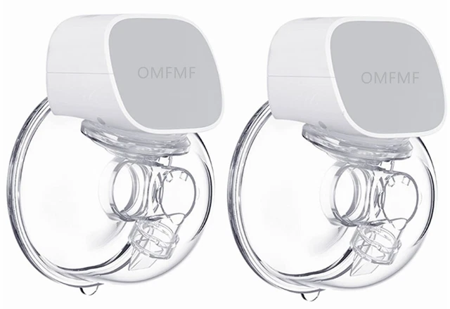 OMFMF Wearable Breast Pump,Quiet & Hands-Free,Portable,in-Bra Double Electric...