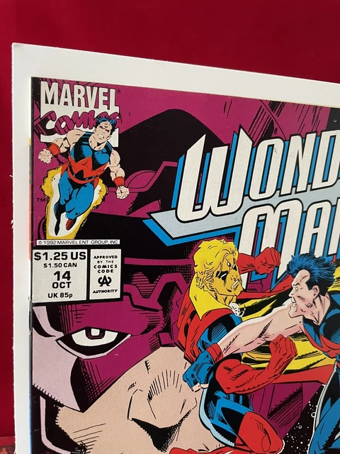 Wonder Man #14 Marvel 1992 Infinity War Crossover Galactus Adam Warlock 2