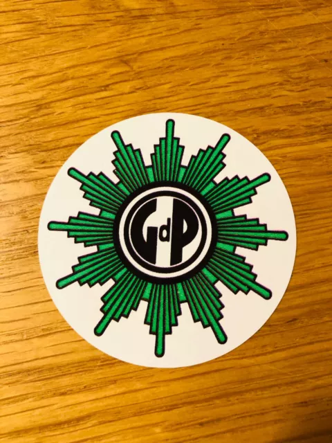 POLIZEI DPolG GdP Aufkleber Sticker Strafzettel Stern Polizeigewerkschaft Mi462