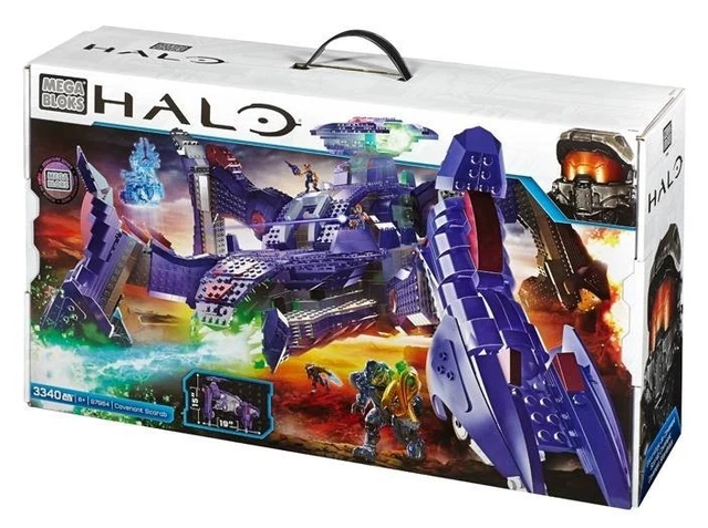 NEW RARE MEGA Bloks Set 97964 HALO: Covenant Scarab 3,340 Pieces