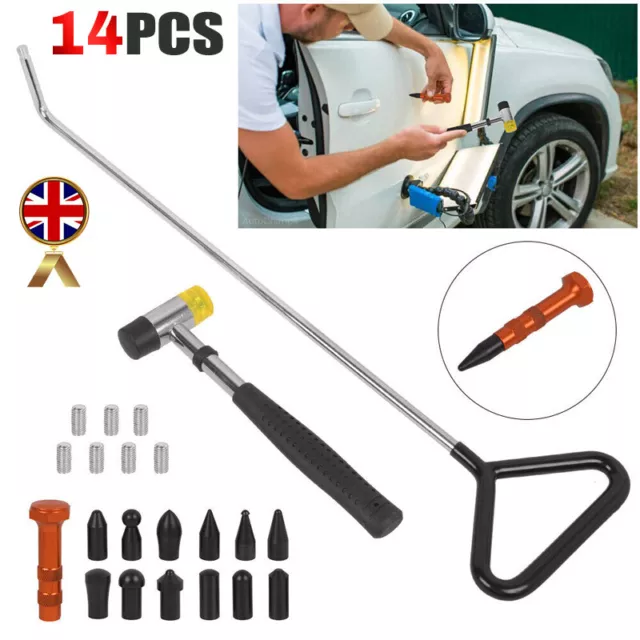 PDR Paintless Dent Repair Rod Kit Auto Dent Removal Tools Car Dent Pullout Tools