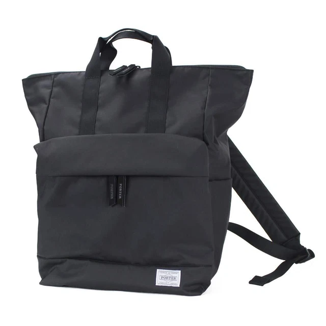 Yoshida Bag Porter Fille MOUSSE 2WAY Sac à Dos Noir L 751-18176 Fabriqué En Neuf