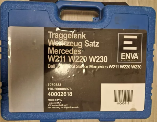 Traggelenk Kugelgelenk Abzieher Werkzeug Ausdrücker für MERCEDES W211 W220 W230