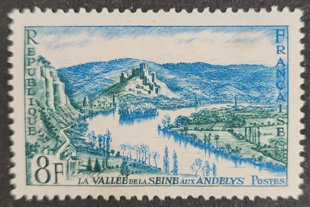 FRANCE 1954 TIMBRE 977 SERIE TOURISTIQUE SEINE ANDELYS neuf** VF MNH FRANCE 1954 TIMBRE 977 SERIE TOURISTIQUE SEINE ANDELYS neuf** VF MNH