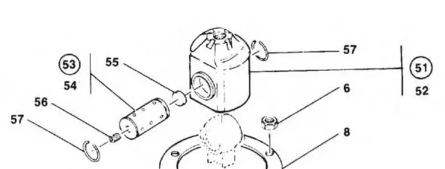 30206940 - Ingersol Rand ESV 8 x 7 -  Plug Cross Head Pin Ref# 55