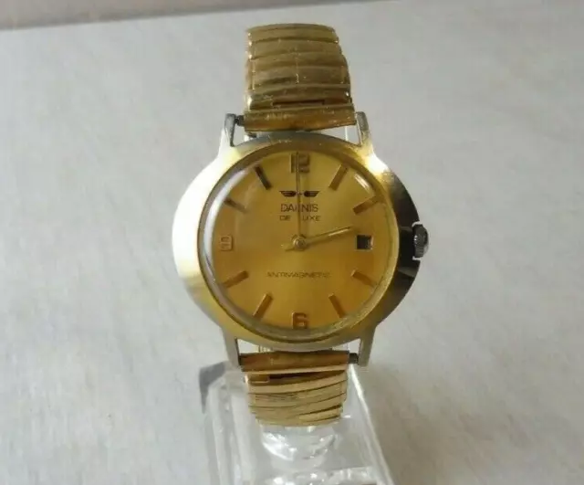 Ancienne montre mécanique pour femme, Dafnis De Luxe, antimagnetic