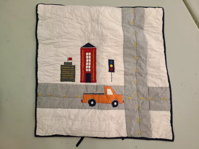 "Camión naranja"" acolchado Pottery Barn Kids