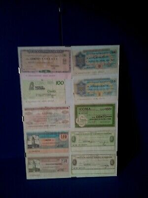 LOTTO ML1147 N. 4 EMISSIONI MINIASSEGNI IST BANCHE POPOLARI ITALIANE CEN 