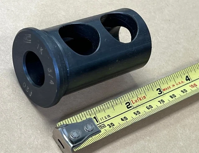 3/4" Id Global Cnc Tool Holder Bushing 03J Ik Type J, 1-1/2 Od X 3/4 Id