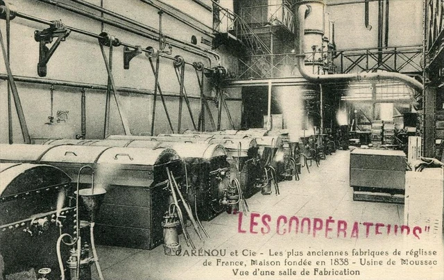 Cpa 30 Carenou Factory De Licisse De France Moussac Factory De Fabricat Room