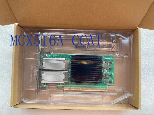 Mellanox MCX516A-CCAT ConnectX-5 Dual Port 100GbE Network Card #A1