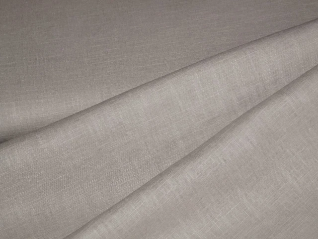 Leinen Hellsand Unifarben Leinenstoff 50x140cm Meterware