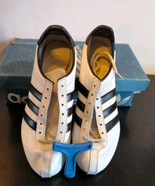 Chaussures à Pointes D'athlétisme Patrick Vintage Années 70 - Taille 41 Beige - Neuf Avec Boîte