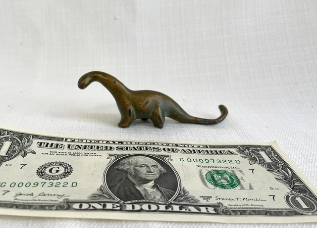 Vintage Dinosaur SRG Brontosaurus Bronze Coated