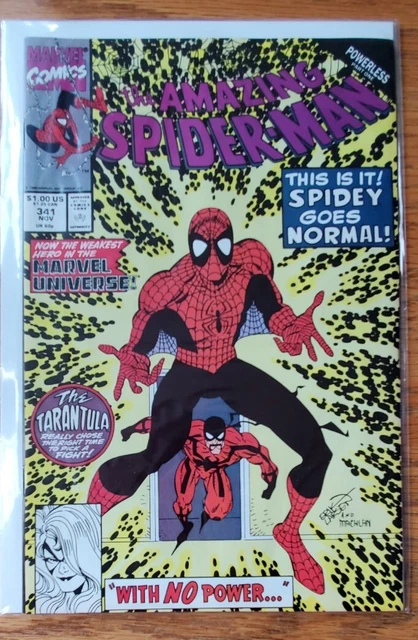 The Amazing Spider-Man #341. Nov 1990. Marvel Comics. Powerless Part 1