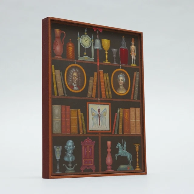 Jindra Ulrich Pintura en Miniatura „Starozitny Estante“ Zari 1981 1.98MIN