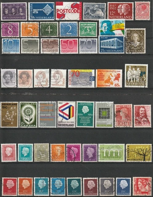 Niederlande Lot mit Marken aus Nederland Netherlands Pays-Bas Países Bajos 2133