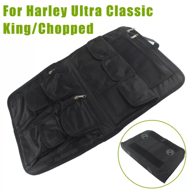 Saddlemen Tour Pak Pack Deckel Organizer Tasche für Harley Ultra Classic King