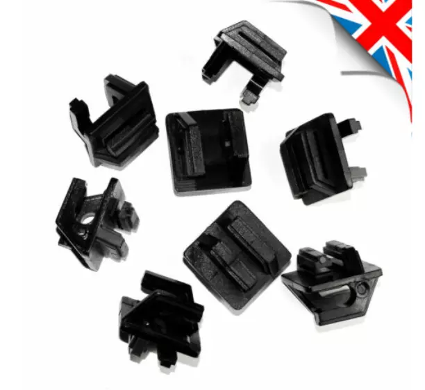 ISOLATOR Elektrischer Zaun langlebiger Clip für Drahtseil oder Band auf 20 mm UK