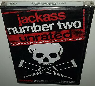 Jackass Number Two Unrated (2006) Brand New Sealed R1 Dvd Johnny Knoxville