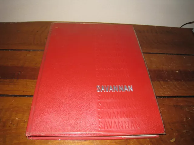 Savanna High School The Savannan 1969 Yearbook Anaheim California