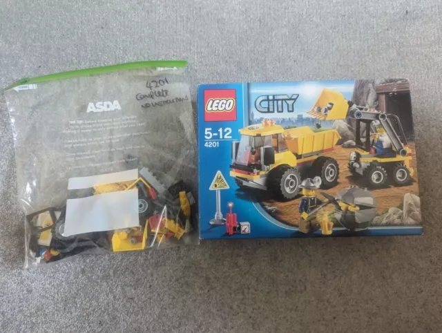 LEGO CITY 4201 Loader and Tipper Boxed Complete 9.50 PicClick UK