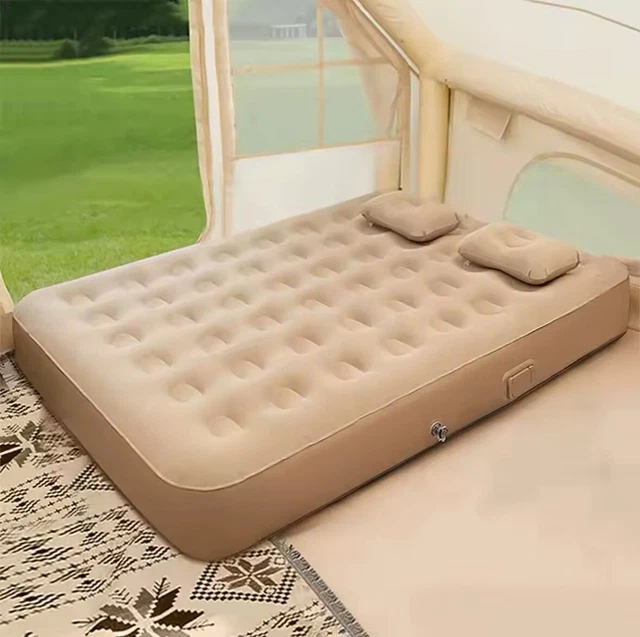 IDOO Letti Gonfiabili,Letto Ad Aria Gonfiabile Con Popa Integrata