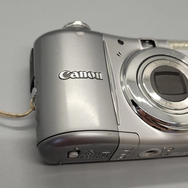 Canon PowerShot A1100 IS 12,1 megapixel fotocamera digitale compatta argento testato 16