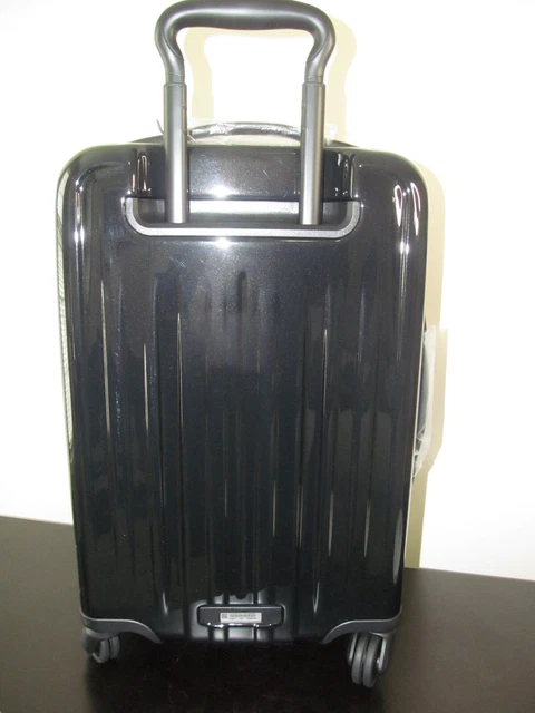 TUMI Luggage, Expandable Carry-On Spinner, V 4 Black, TSA Locking System, NWT 3