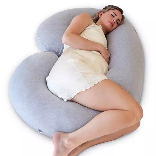 Pharmedoc Pregnancy Pillows, C-Shape Full Body Pillow