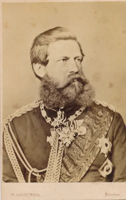 Foto Kaiser Friedrich III, König von Preußen Porträt von Hanfstaengel X118
