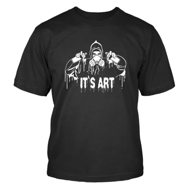Modèle Grafitti T-Shirt Pulvérisateur Art Shirtblaster