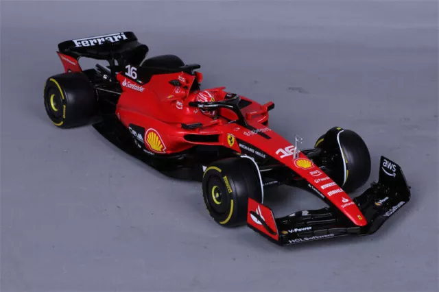 BBURAGO 1:18 2023 FERRARI FORMULA 1 F1 SF23 #16 Charles Leclerc Model CAR NIB