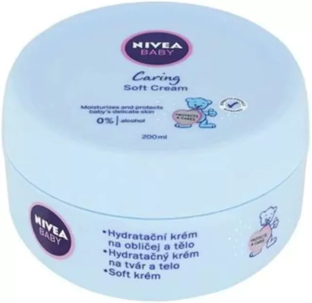 Nivea Baby Gentle hypoallergenic cream for face and body 200ml 2