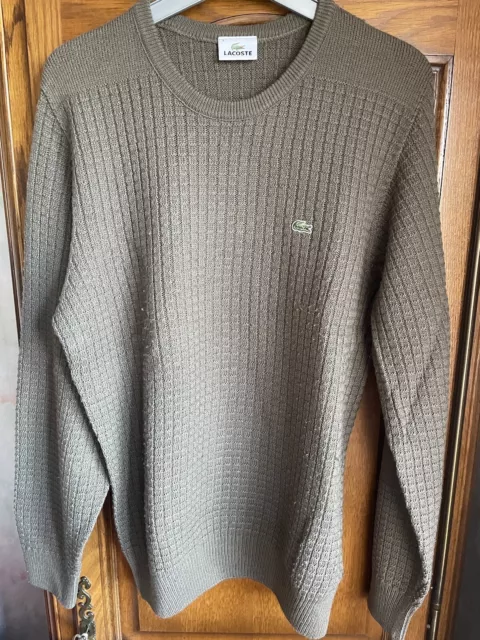 PULL HOMME LACOSTE Taille L EUR 28 50 PicClick FR