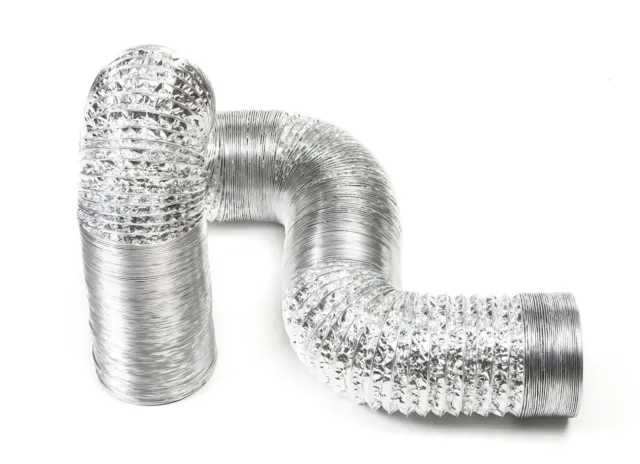 STERR - Tubo flexible de aluminio de 3 m para ventilación de 125 mm - ALD125_3