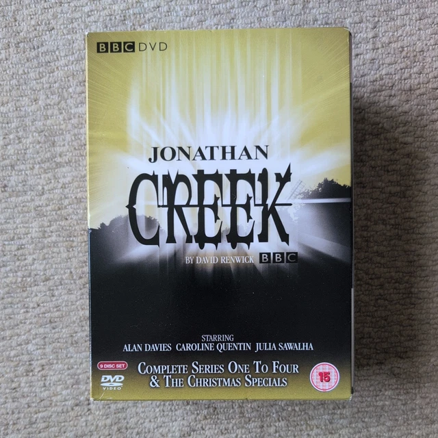 JONATHAN CREEK COMPLETE Collection dvd box set BBC £5.20