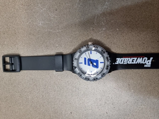 RARE VINTAGE PROMOTIONAL POWERADE Watch 90's Energy Drink Sports Coca ...